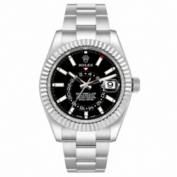 Rolex Sky-Dweller 42MM Black Dial 326934 Stainless Steel Watch